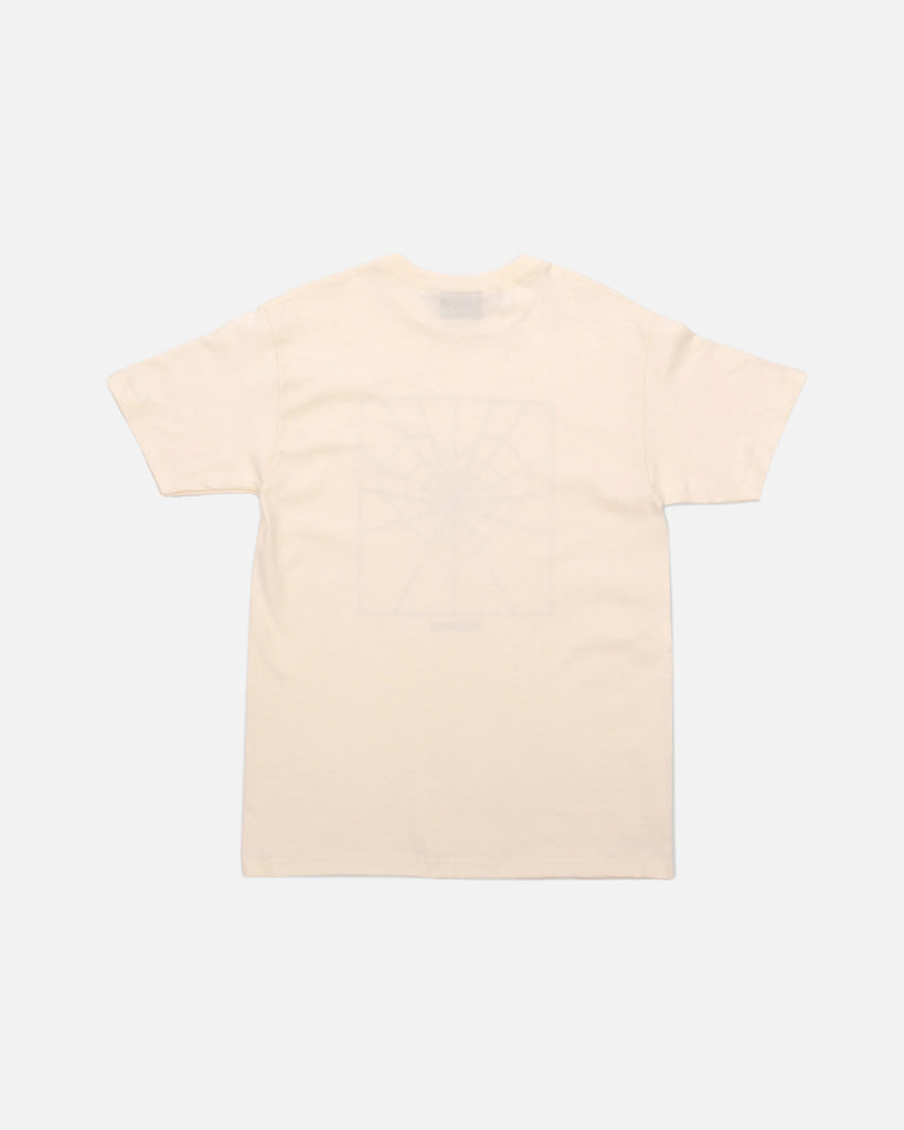 Passion Web Heart T-Shirt in Ecru blues store www.bluesstore.co