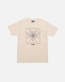 Passion Web Heart T-Shirt in Ecru blues store www.bluesstore.co