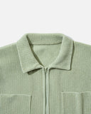 Phingerin Cordy Knit Jacket in Mint Green blues store www.bluesstore.co
