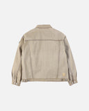 Phingerin Denim Rivet Chore Jacket in Beige blues store www.bluesstore.co