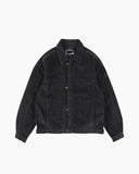 Phingerin Loop Front Cord Jacket in Charcoal blues store www.bluesstore.co
