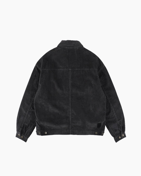 Phingerin Loop Front Cord Jacket in Charcoal blues store www.bluesstore.co