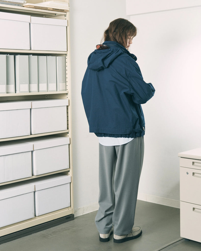 Phingerin Visor Double Zip Jacket in Navy blues store www.bluesstore.co