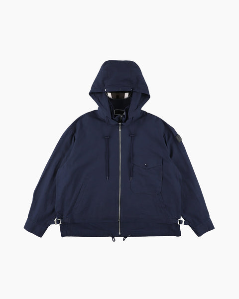 Phingerin Visor Double Zip Jacket in Navy blues store www.bluesstore.co