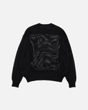 Phingerin Window Web Sweater in Black blues store www.bluesstore.co