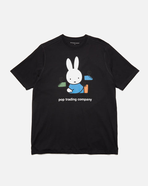 Pop & Miffy Footwear T-Shirt in Black from the brands Autumn / Winter 2023 collection blues store www.bluesstore.co