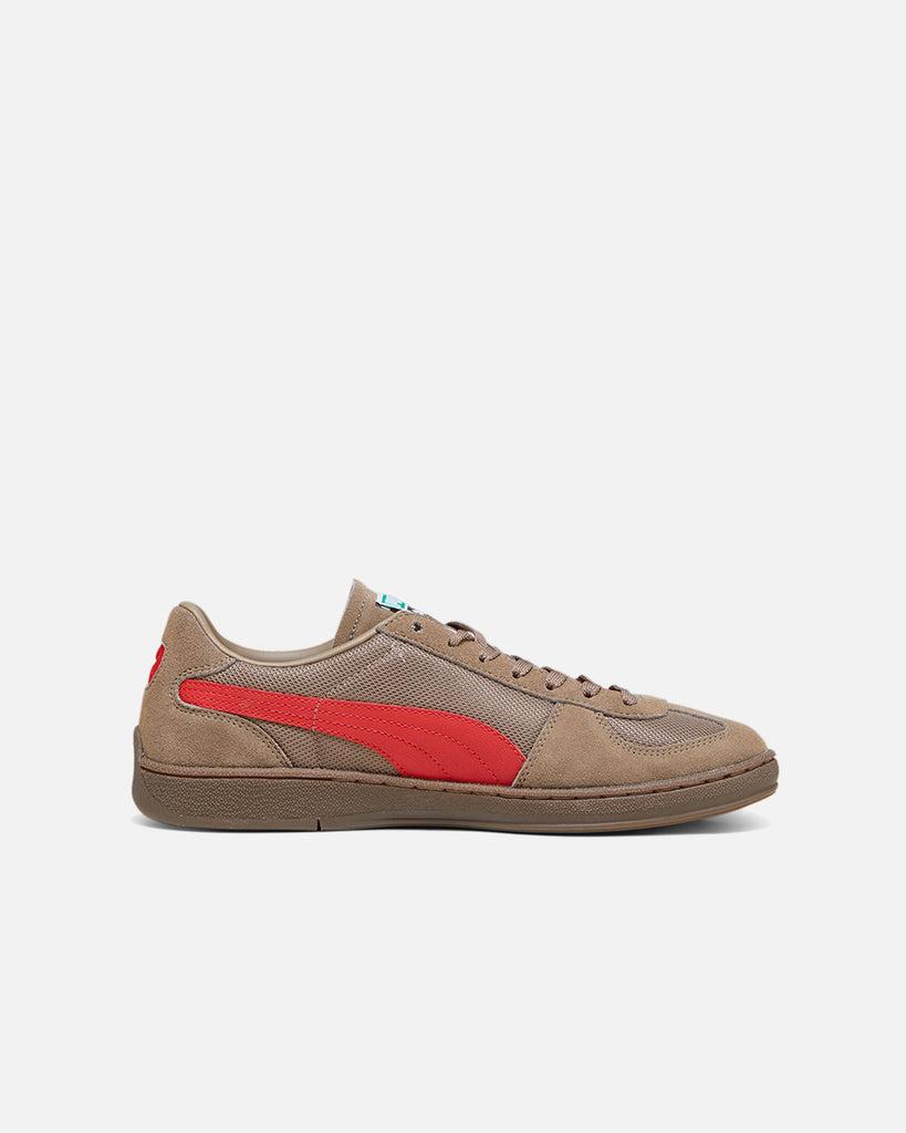 Super Team OG Totally Taupe / For All Time Red by Puma blues store www.bluesstore.co