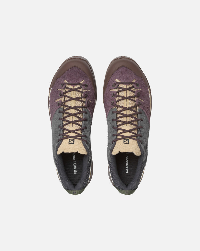 Salomon X-Alp Suede in Plum Perfect / Nine Iron / Safari blues store www.bluesstore.co