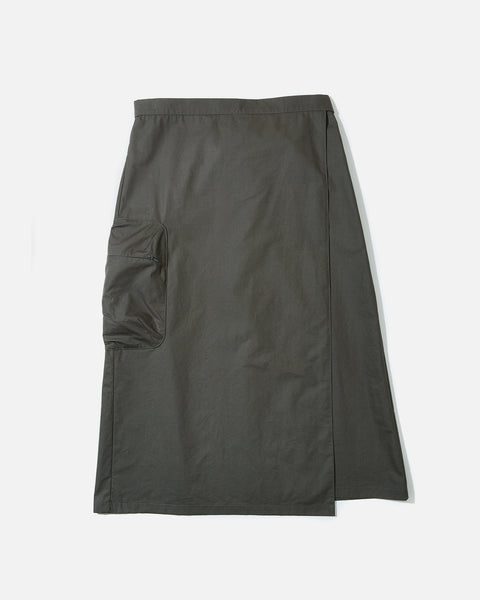 Sturla Pillow Pocket Wrap Skirt in Slate Grey from the brands Momentary Detachment Collection blues store www.bluesstore.co