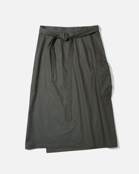 Sturla Pillow Pocket Wrap Skirt in Slate Grey from the brands Momentary Detachment Collection blues store www.bluesstore.co