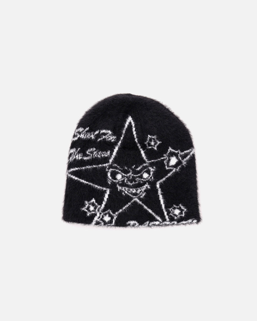Target Practice Fohair Beanie in Black from Passion blues store www.bluesstore.co