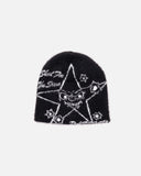 Target Practice Fohair Beanie in Black from Passion blues store www.bluesstore.co