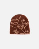 Target Practice Fohair Beanie in Brown from Passion blues store www.bluesstore.co