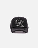 Target Practice Trucker Cap in Black from Passion blues store www.bluesstore.co