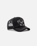 Target Practice Trucker Cap in Black from Passion blues store www.bluesstore.co
