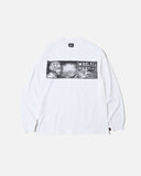 The Trilogy Tapes Atomgewichte Longsleeve T-shirt in White blues store www.bluesstore.co