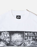 The Trilogy Tapes Atomgewichte Longsleeve T-shirt in White blues store www.bluesstore.co