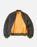 The Trilogy Tapes Bomber Jacket in Green blues store www.bluesstore.co