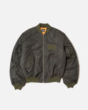 The Trilogy Tapes Bomber Jacket in Green blues store www.bluesstore.co
