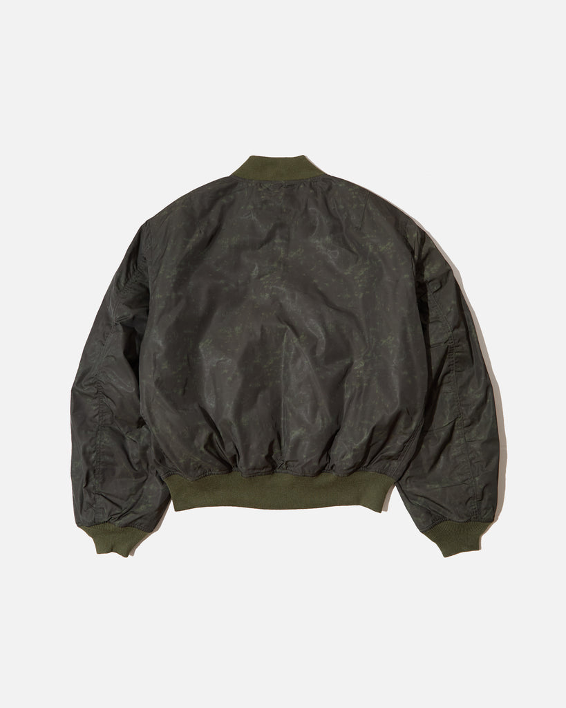 The Trilogy Tapes Bomber Jacket in Green blues store www.bluesstore.co