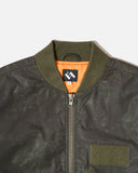 The Trilogy Tapes Bomber Jacket in Green blues store www.bluesstore.co