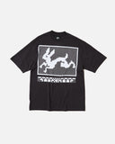 The Trilogy Tapes Hare T-shirt in Black blues store www.bluesstore.co