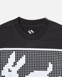 The Trilogy Tapes Hare T-shirt in Black blues store www.bluesstore.co