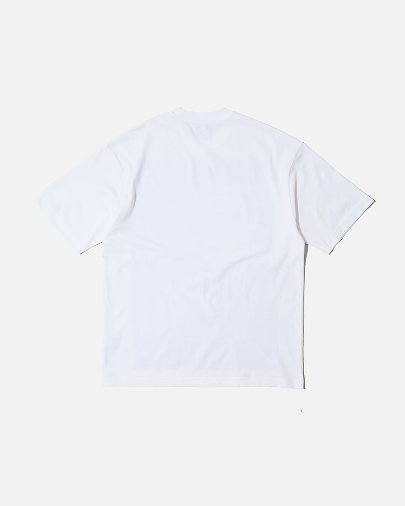 The Trilogy Tapes Piano Storm T-shirt in White blues store www.bluesstore.co