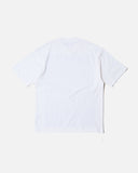 The Trilogy Tapes Piano Storm T-shirt in White blues store www.bluesstore.co