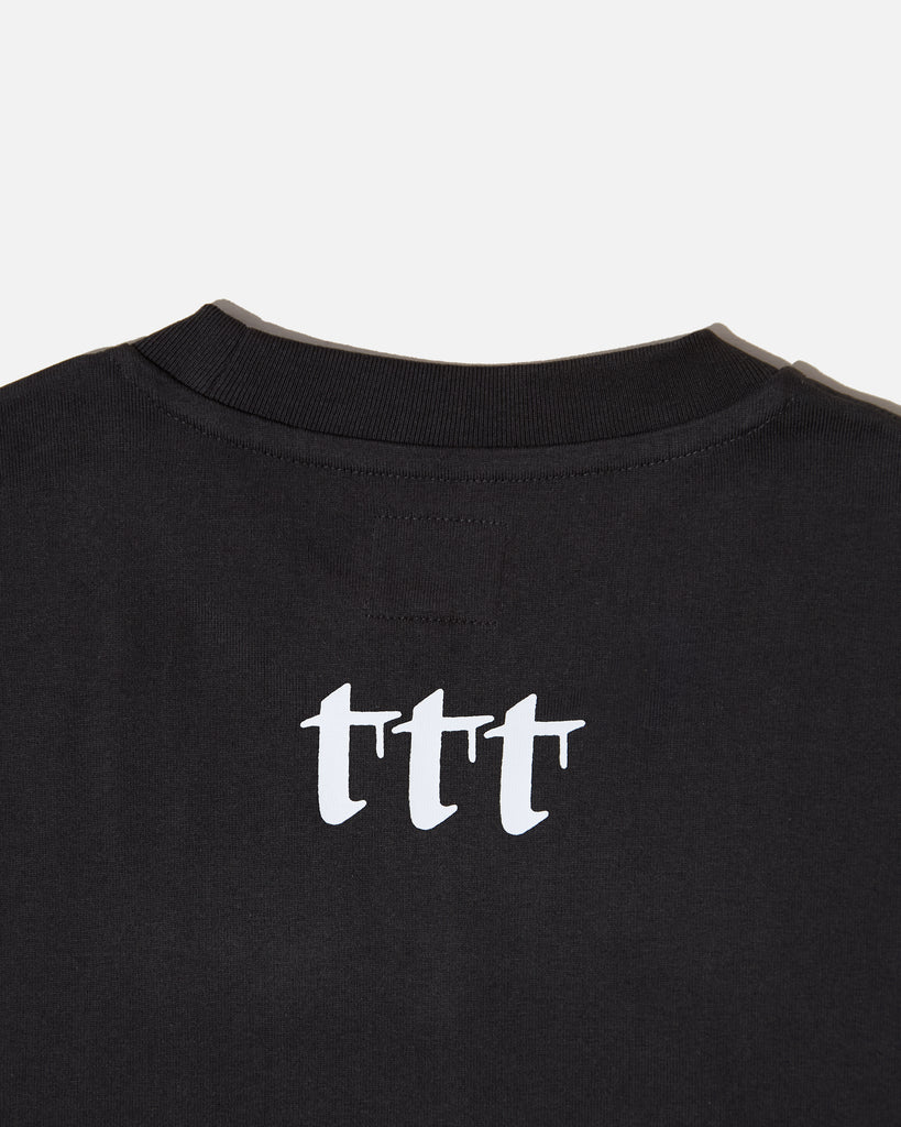 The Trilogy Tapes Serpent T-Shirt in Black blues store www.bluesstore.co