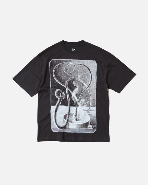 The Trilogy Tapes Serpent T-Shirt in Black blues store www.bluesstore.co