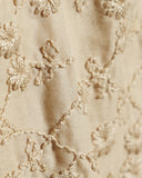 Unused US2549 Embroidery Pullover Jacket in Beige blues store www.bluesstore.co