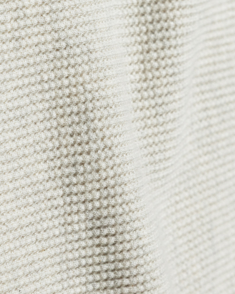Unused US2550 Long Sleeve Waffle T-shirt in Heather Beige blues store www.bluesstore.co