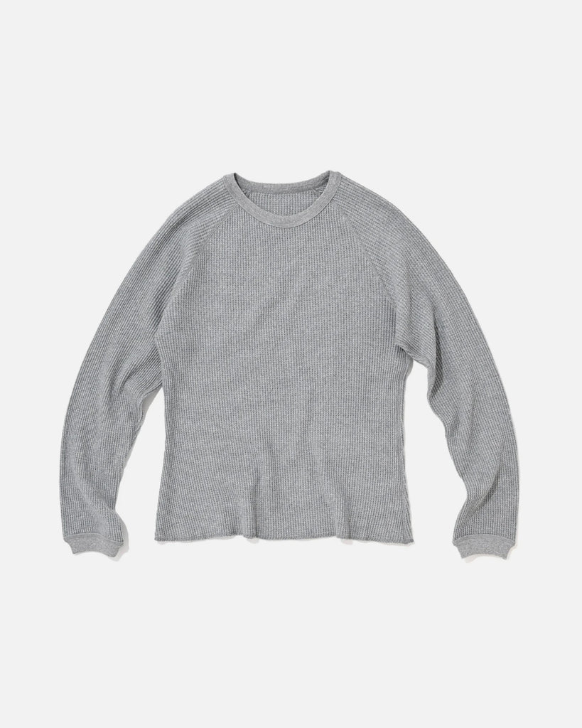 Waffle Thermal in Grey by Supply / Backdoor blues store www.bluesstore.co