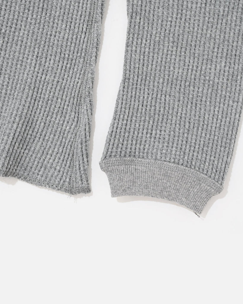Waffle Thermal in Grey by Supply / Backdoor blues store www.bluesstore.co