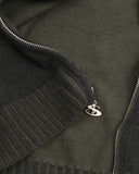 Yardsale Heathered Fullzip Hood in Black blues store www.bluesstore.co