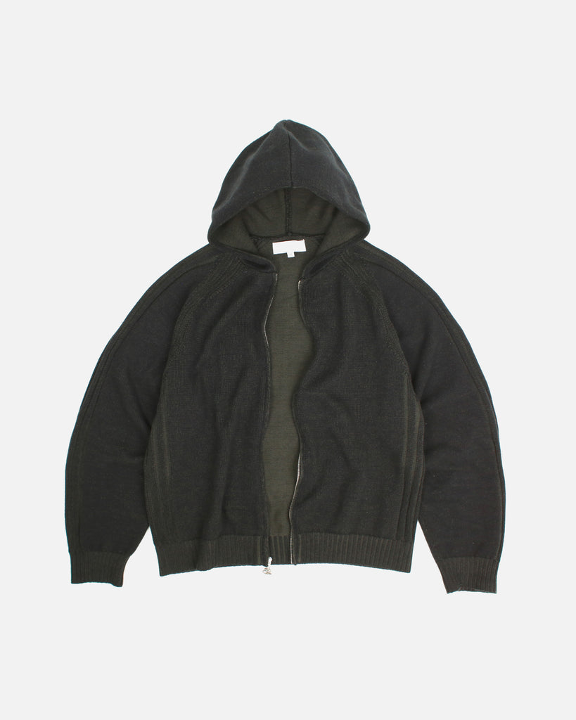 Yardsale Heathered Fullzip Hood in Black blues store www.bluesstore.co