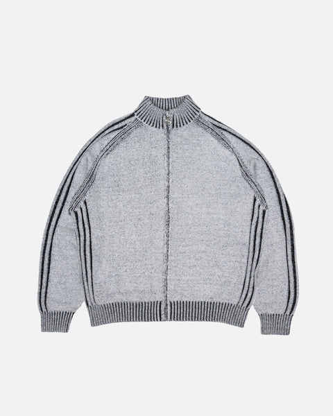 Yardsale Heathered Phantasy Full-Zip Hood in Stone / Black blues store www.bluesstore.co