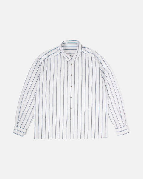 Yardsale Nightline Stripe Shirt in Blue blues store www.bluesstore.co