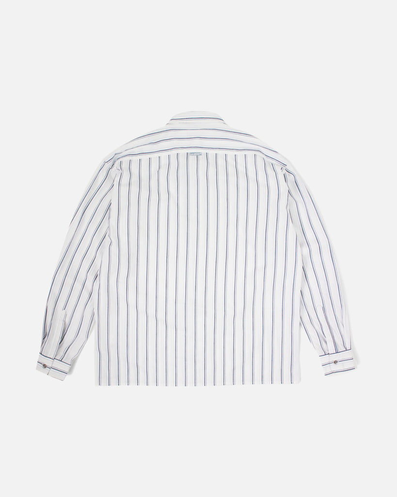 Yardsale Nightline Stripe Shirt in Blue blues store www.bluesstore.co