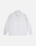 Yardsale Nightline Stripe Shirt in Blue blues store www.bluesstore.co