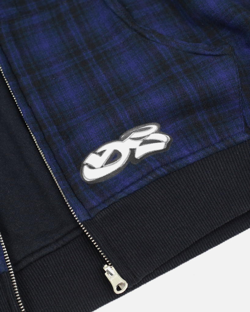 Yardsale Reversible Hood in Black / Indigo blues store www.bluesstore.co