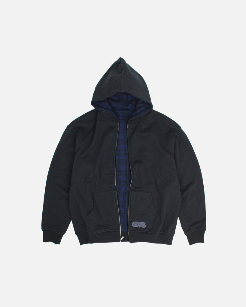 Yardsale Reversible Hood in Black / Indigo blues store www.bluesstore.co