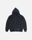 Yardsale Reversible Hood in Black / Indigo blues store www.bluesstore.co