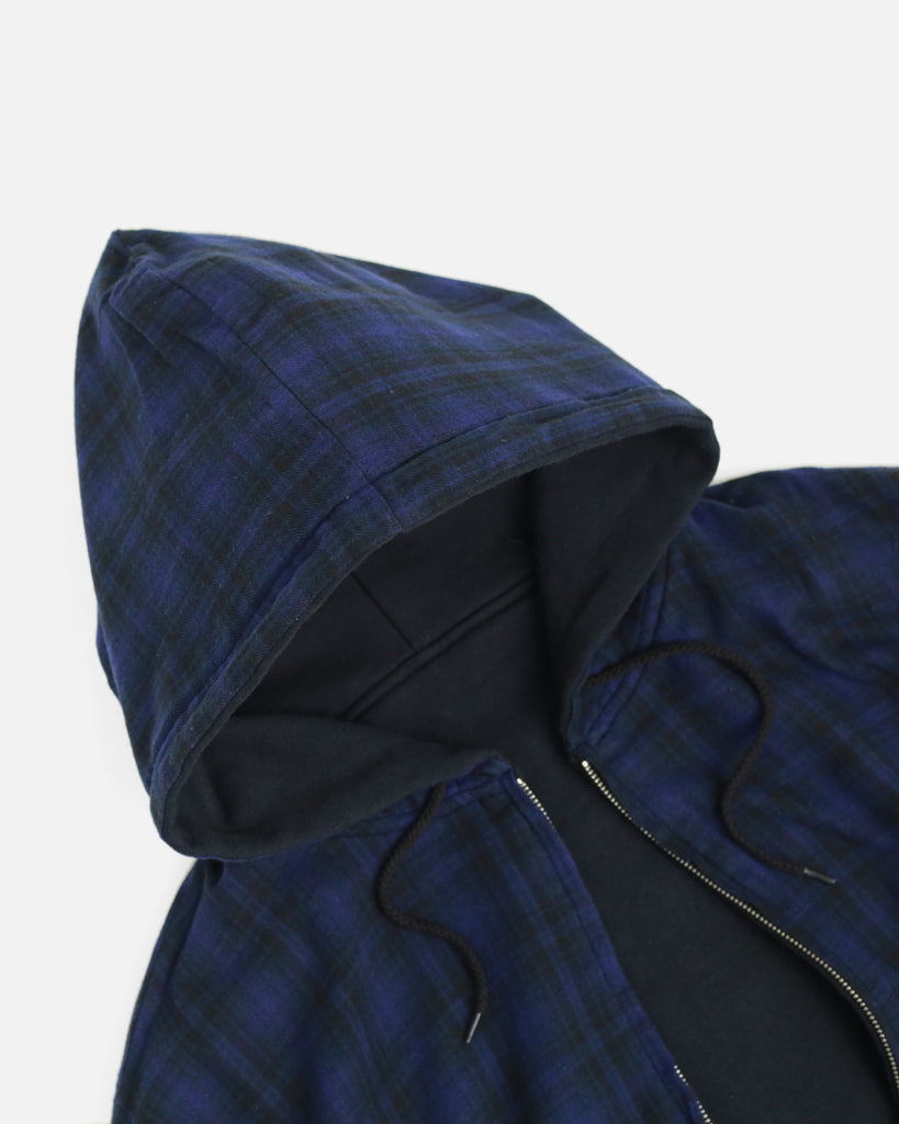 Yardsale Reversible Hood in Black / Indigo blues store www.bluesstore.co