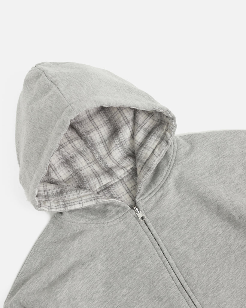 Yardsale Reversible Hood in Grey / Stone blues store www.bluesstore.co