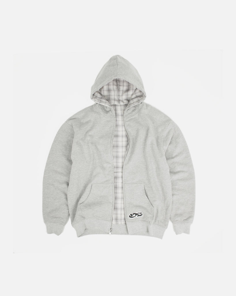 Yardsale Reversible Hood in Grey / Stone blues store www.bluesstore.co