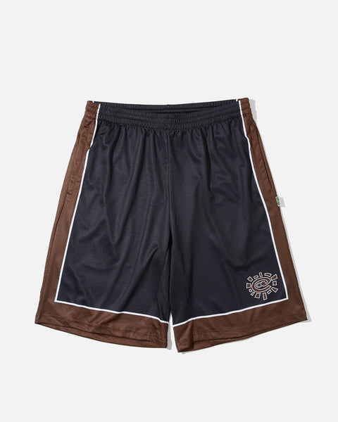 Court Shorts in Black and Brown from Always Do What You Should Do blues store www.bluesstore.co