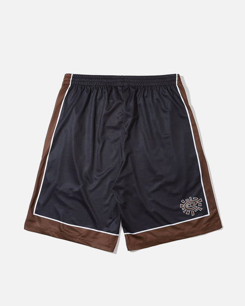 Court Shorts in Black and Brown from Always Do What You Should Do blues store www.bluesstore.co
