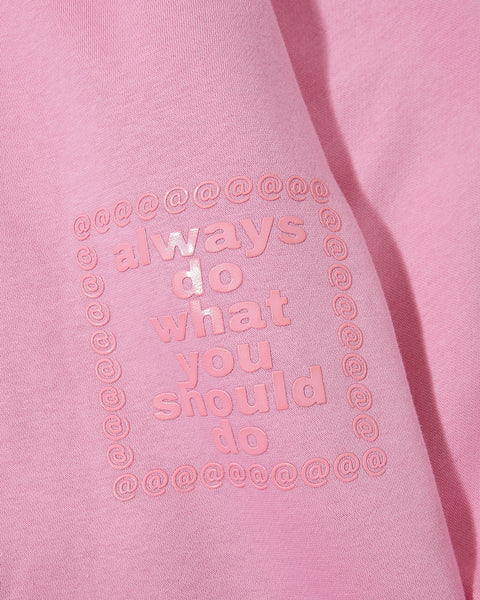 @Sun Hoodie in Pink from Always Do What You Should Do blues store www.bluesstore.co